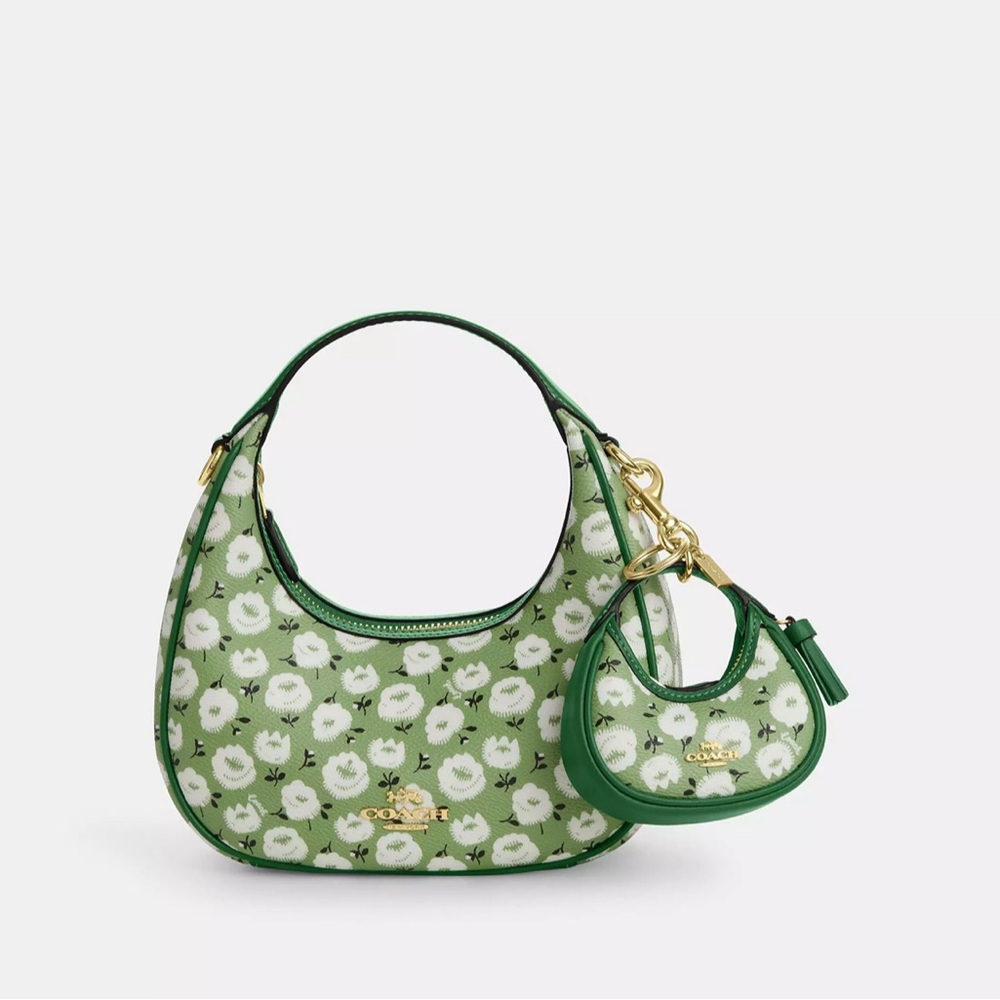 💚Cute. NWT COACH Mini Carmen Bag Charm. - Picture 3 of 16
